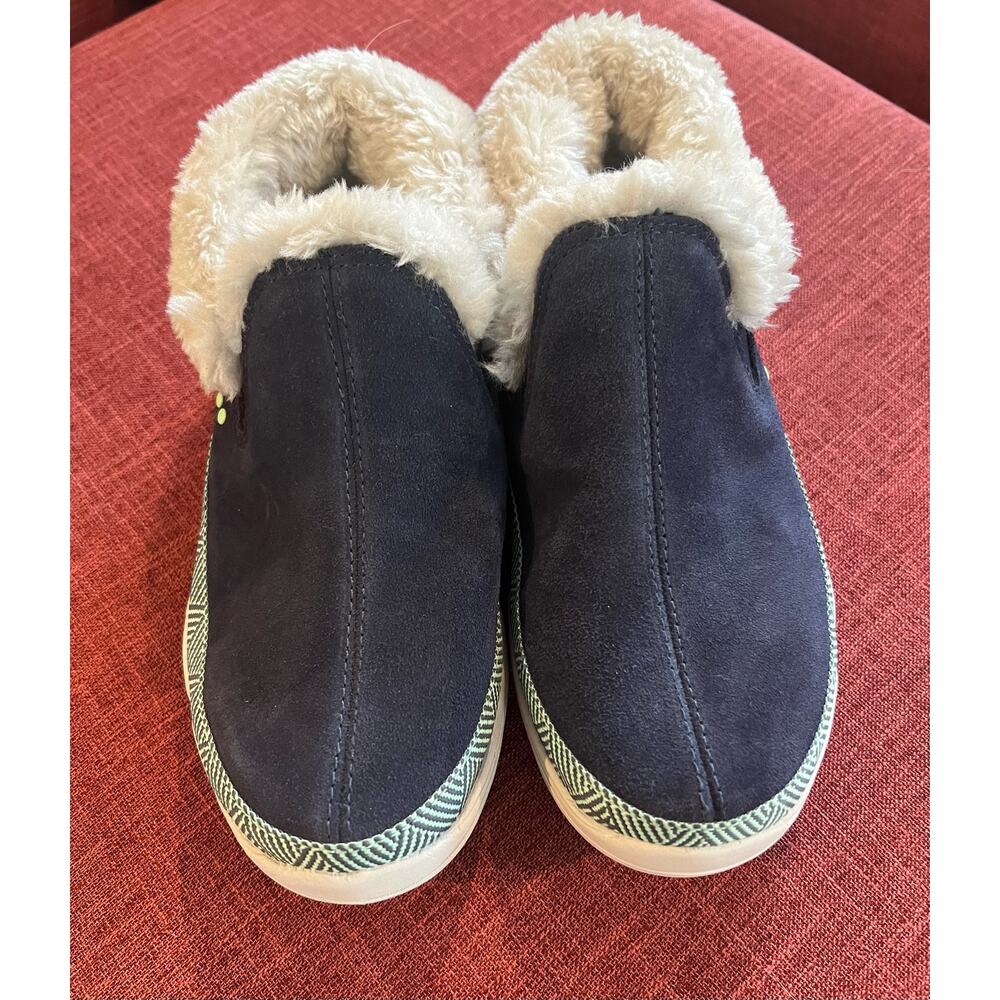 NEW RYKA Adventure Blue White Water Repellent Ankle Slip On Slipper Shoes  7W‎